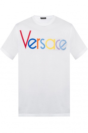 Logo-embroidered t-shirt, zdjęcie 1 Logo-embroidered t-shirt od Versace